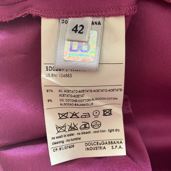 Dolce & Gabbana byzantine satin dress - Picture 5 of 8